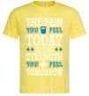 Men's T-Shirt The pain you feel today is the strenght cornsilk фото