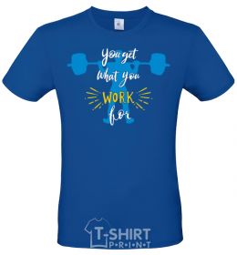 Men's T-Shirt It's my work out i can cry if i want to cornsilk фото