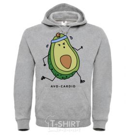 Men`s hoodie Avo cardio sport-grey фото