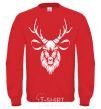 Sweatshirt Deer head yellow фото