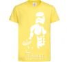 Kids T-shirt Stormtrooper with a press cornsilk фото