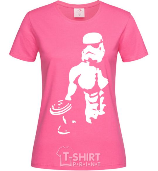 Women's T-shirt Stormtrooper with a press heliconia фото