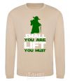 Sweatshirt Small you are lift you must sand фото