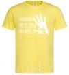 Men's T-Shirt I 'm training for the zombie apocalypse cornsilk фото