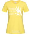 Women's T-shirt I 'm training for the zombie apocalypse cornsilk фото