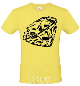 Men's T-Shirt Diamond print cornsilk фото