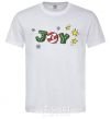 Men's T-Shirt Joy holiday White фото