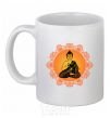 Ceramic mug India print White фото