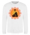 Sweatshirt India print White фото