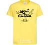 Kids T-shirt Spirit of adventure V.1 cornsilk фото