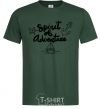 Men's T-Shirt Spirit of adventure V.1 bottle-green фото