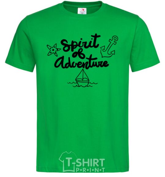 Men's T-Shirt Spirit of adventure V.1 kelly-green фото