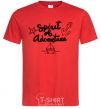 Men's T-Shirt Spirit of adventure V.1 red фото