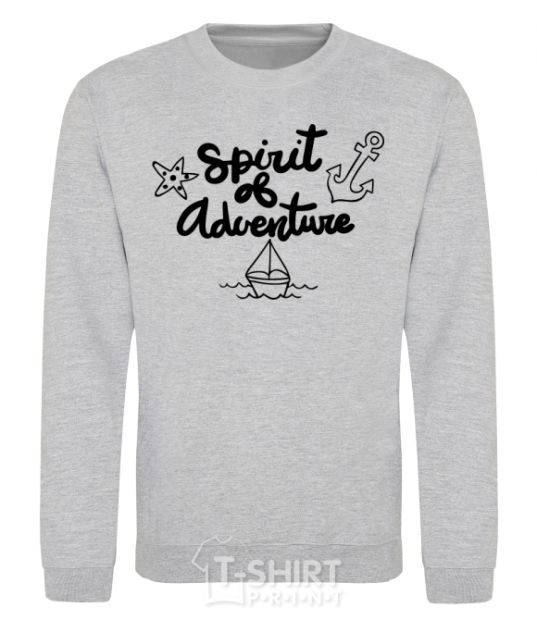 Sweatshirt Spirit of adventure V.1 sport-grey фото