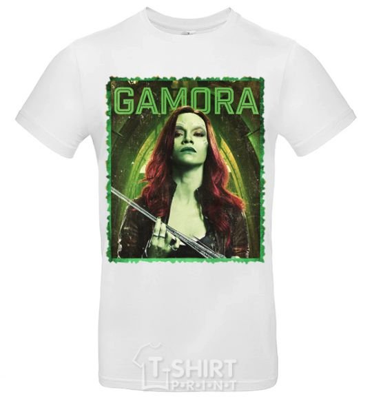 Мужская футболка Gamora Белый фото