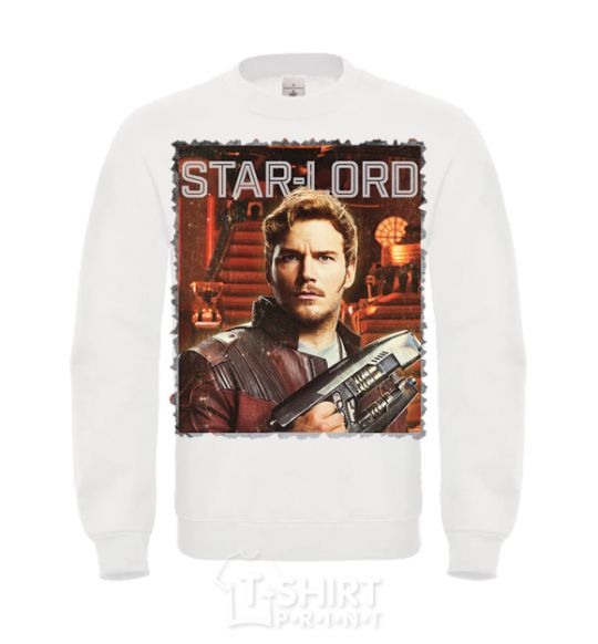 Свитшот Star-lord Белый фото