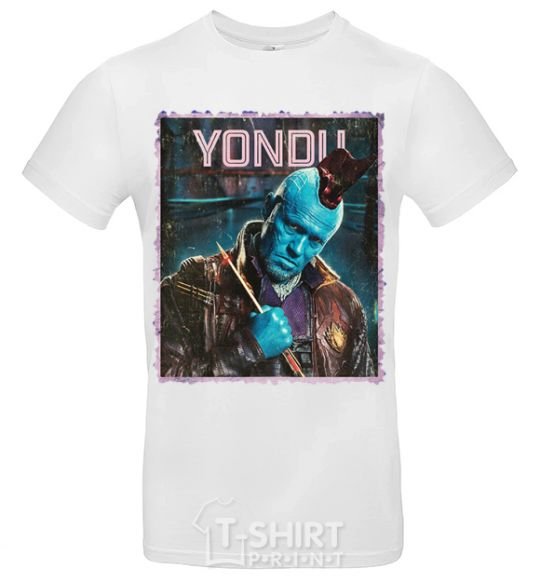 Мужская футболка Yondu Белый фото