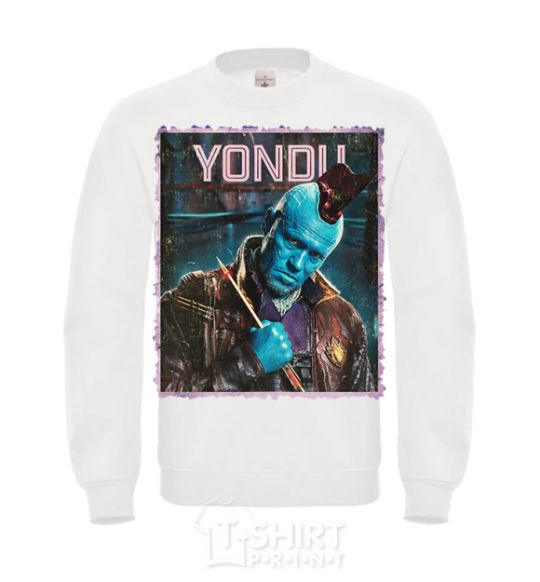 Sweatshirt Yondu White фото