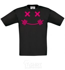 Kids T-shirt Flex smile black фото
