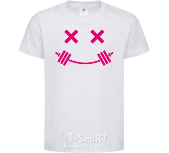 Kids T-shirt Flex smile White фото