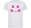 Kids T-shirt Flex smile White фото