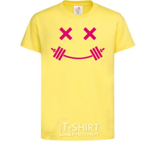 Kids T-shirt Flex smile cornsilk фото