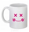 Ceramic mug Flex smile White фото