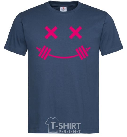 Men's T-Shirt Flex smile navy-blue фото