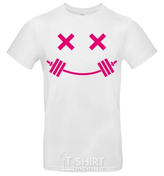 Men's T-Shirt Flex smile White фото