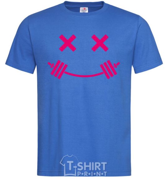 Men's T-Shirt Flex smile royal-blue фото