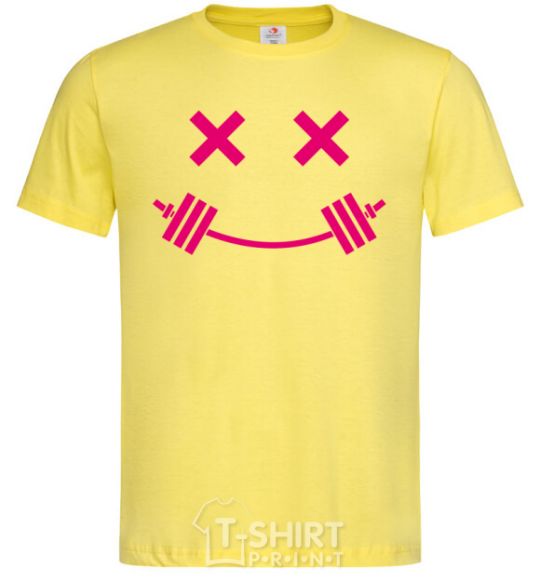 Men's T-Shirt Flex smile cornsilk фото