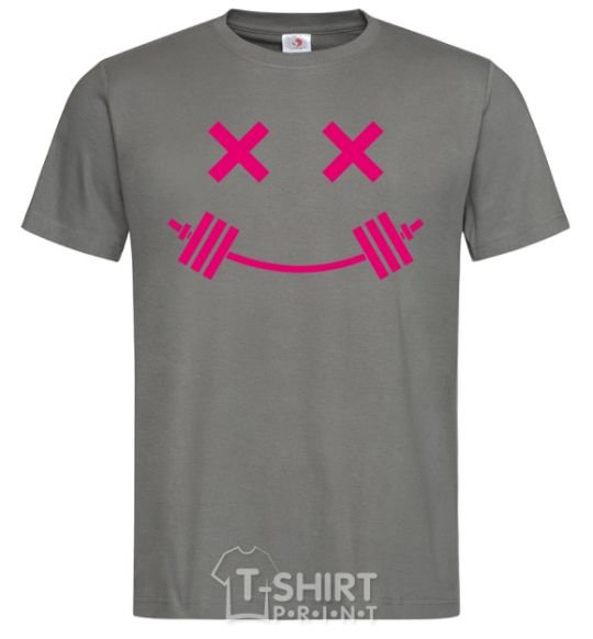 Men's T-Shirt Flex smile dark-grey фото