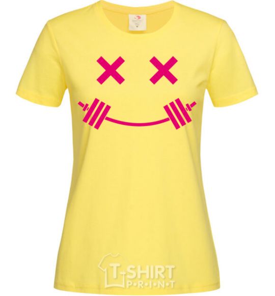 Женская футболка Flex smile Лимонный фото