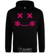 Men`s hoodie Flex smile black фото