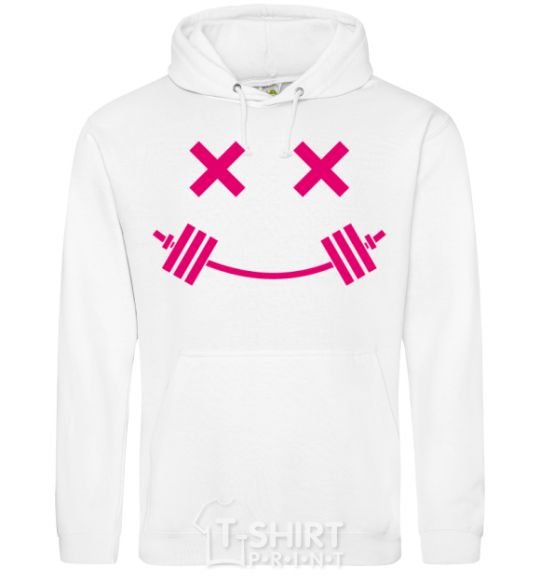 Men`s hoodie Flex smile White фото