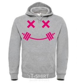 Men`s hoodie Flex smile sport-grey фото