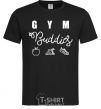 Men's T-Shirt Gym buddies black фото