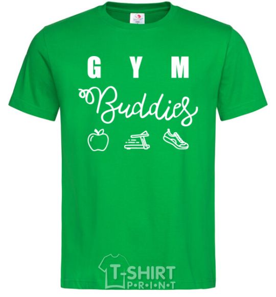 Men's T-Shirt Gym buddies kelly-green фото