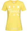 Women's T-shirt Gym buddies cornsilk фото