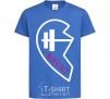 Kids T-shirt Workout royal-blue фото