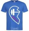 Men's T-Shirt Workout royal-blue фото