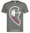 Men's T-Shirt Workout dark-grey фото