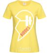 Women's T-shirt Buddies cornsilk фото