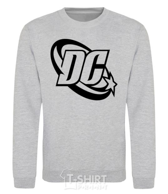 Sweatshirt DC logo black sport-grey фото