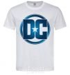Men's T-Shirt DC logo fullcolour White фото