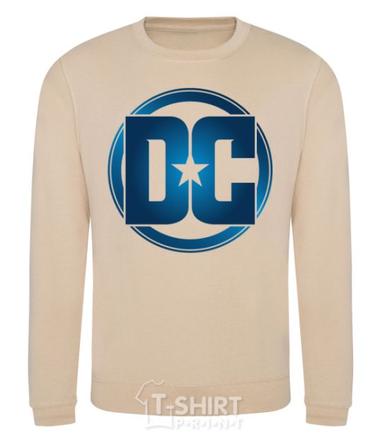 Sweatshirt DC logo fullcolour sand фото