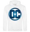 Men`s hoodie DC logo fullcolour White фото