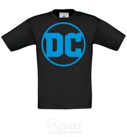 Kids T-shirt DC blue black фото