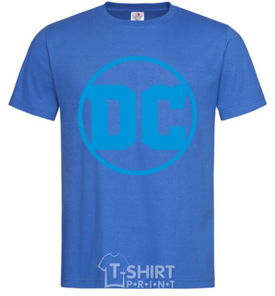 Men's T-Shirt DC blue royal-blue фото