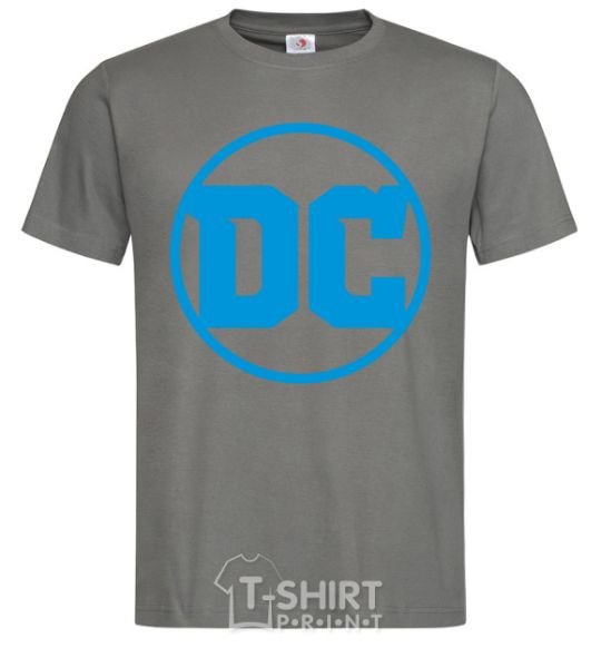 Men's T-Shirt DC blue dark-grey фото